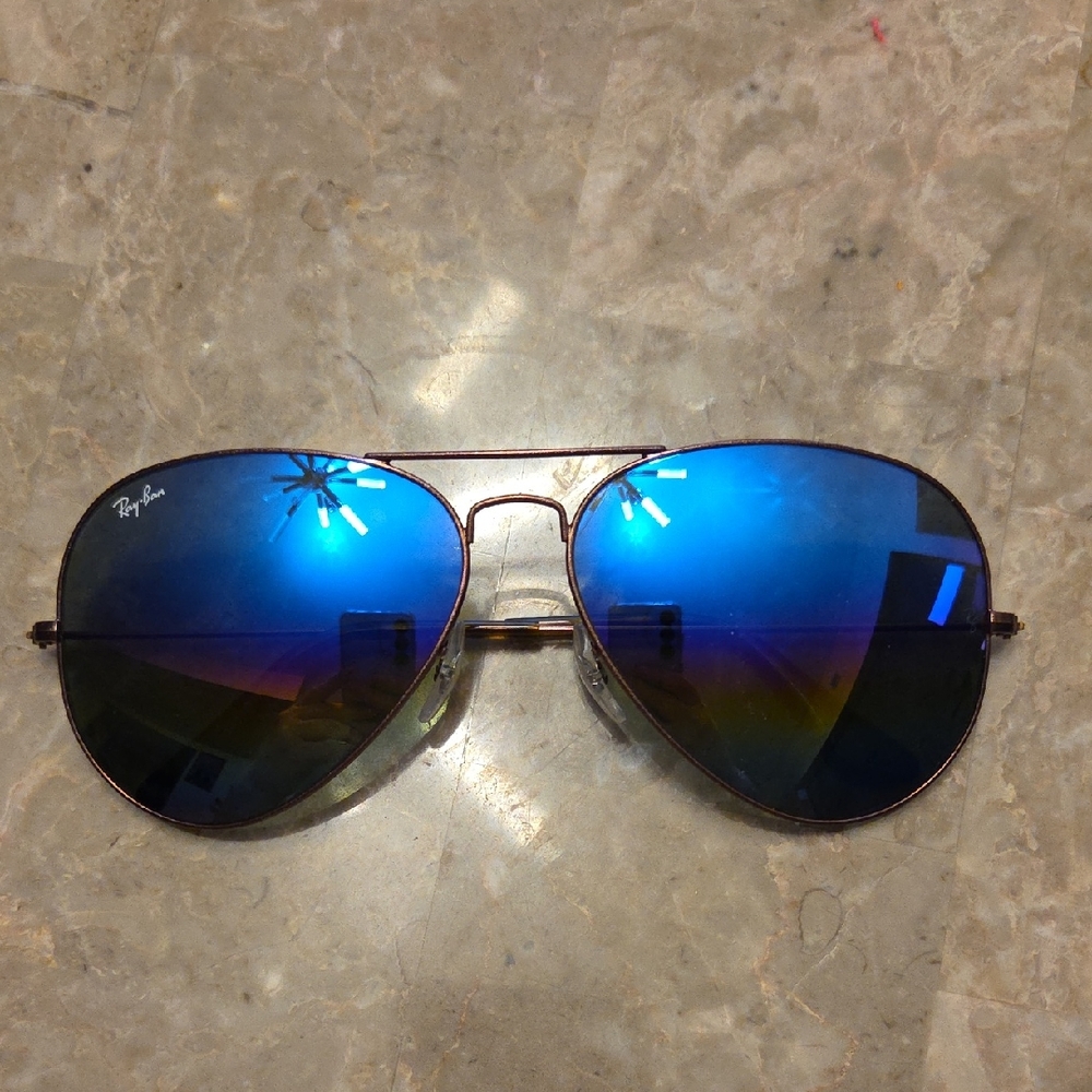 Ray-Ban Blue Aviator Sunglasses